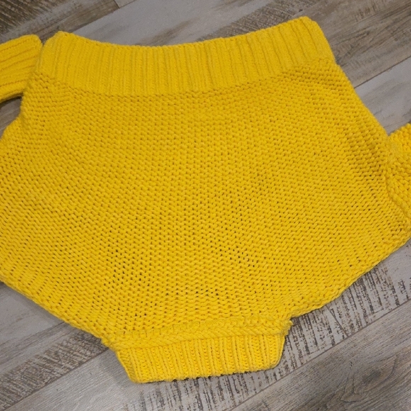 Free People Vibrant Yellow Cowl Neck Sweater - Picture 11 of 11